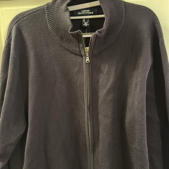 Lands end navy cardigan - new with tags - Picture 3 of 3